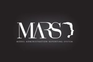 Model agency logo design